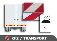 KFZ-/Transportkennzeichnung